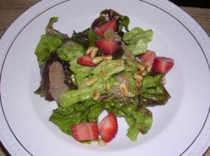 Peterson Private Dinner Salad Course