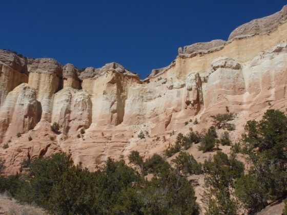 Canyon Walls at Ampitheatre Near Abiquiu